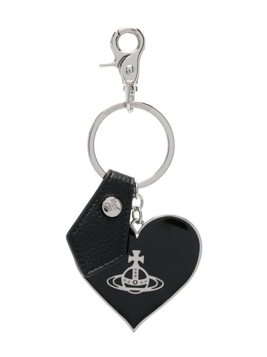 Mirror Heart Orb keyring