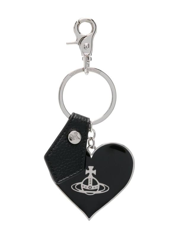 Mirror Heart Orb keyring