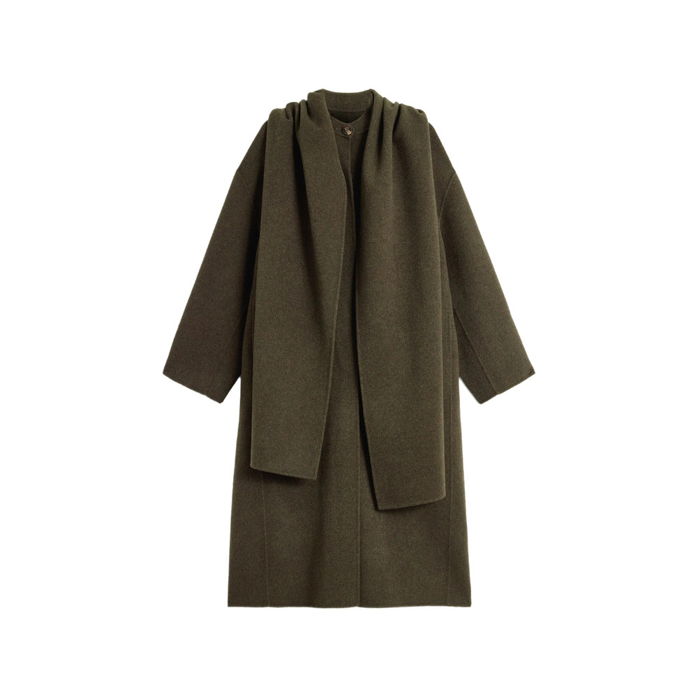 Soeur Finn Scarf-detail Coat