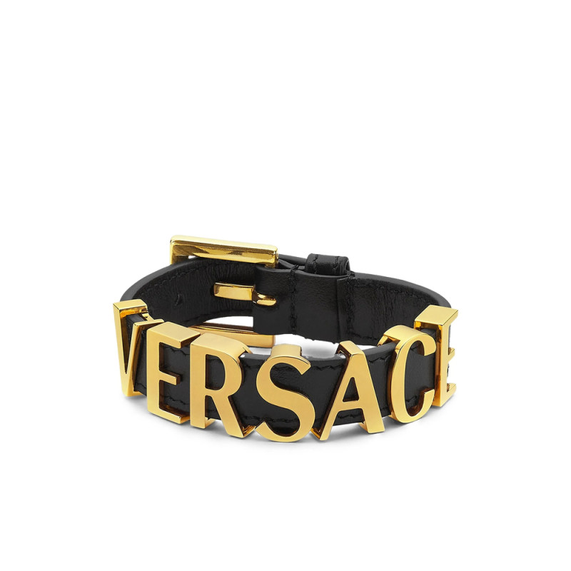 Versace Logo-lettering Bracelet