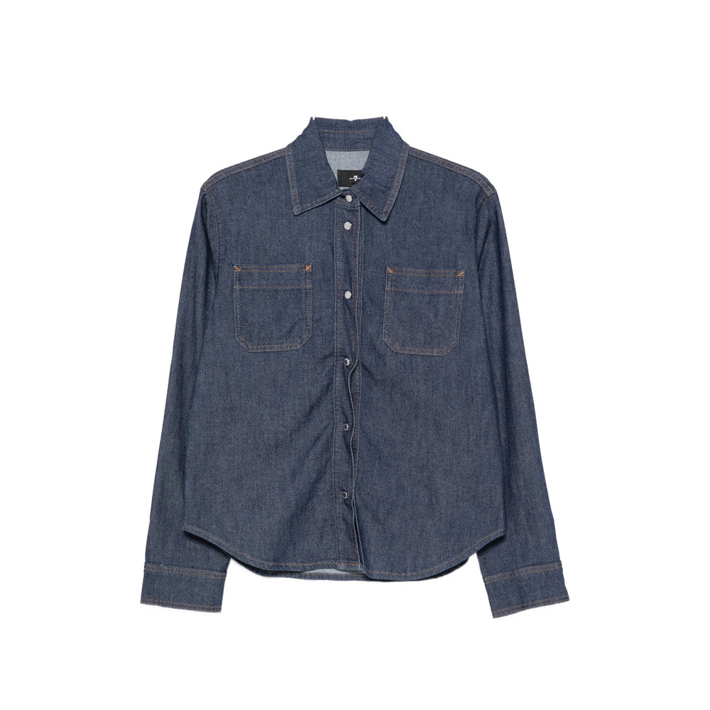 7 For All Mankind Halona Classic Denim Shirt