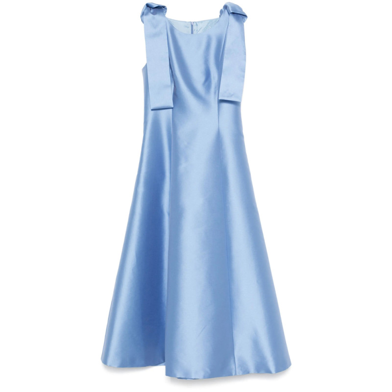 Fely Campo Belted Midi Dress
