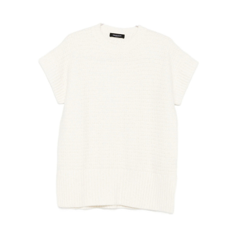 Fabiana Filippi Waffle-knit Top