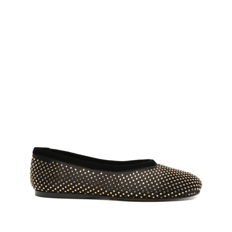 Forte Forte Crystal-embellished Ballet Flats
