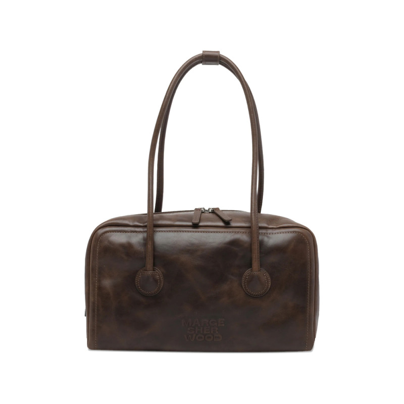Margesherwood Soft Boston Leather Shoulder Bag