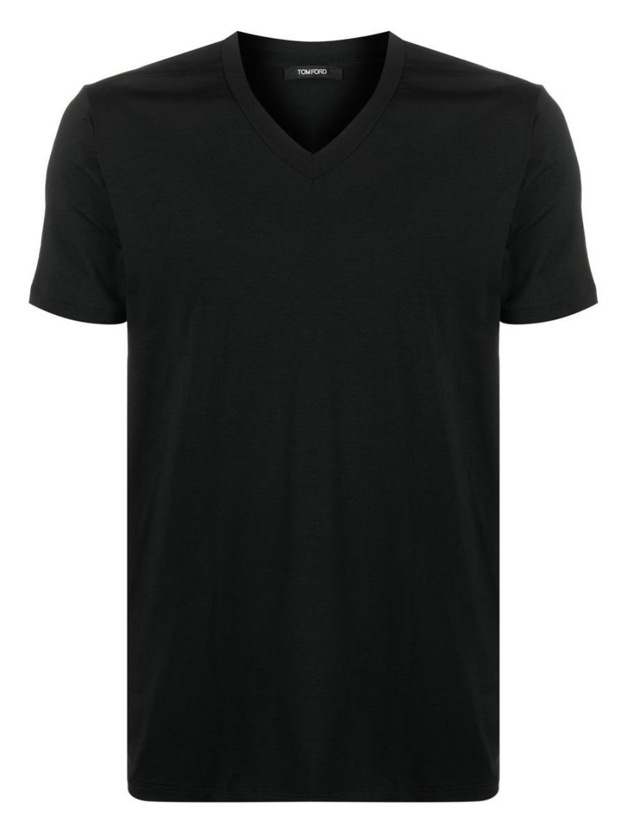 V-neck short-sleeved T-shirt