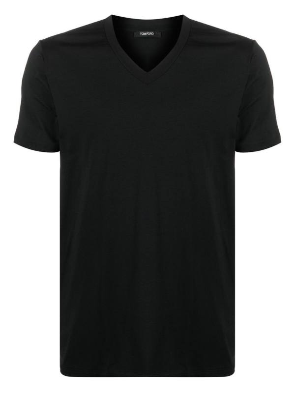V-neck short-sleeved T-shirt