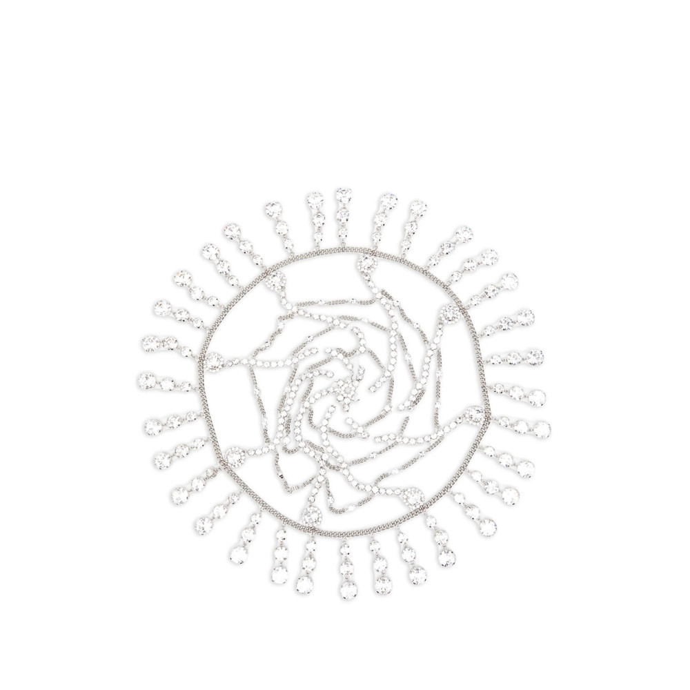 Rabanne Crystal-chain Headpiece