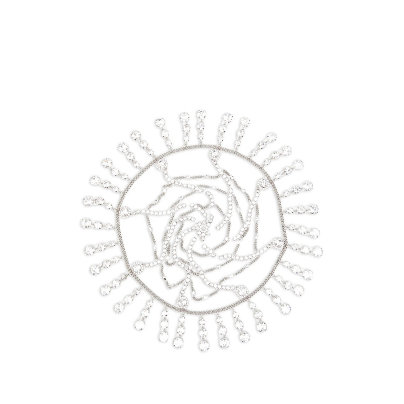 Rabanne Crystal-chain Headpiece