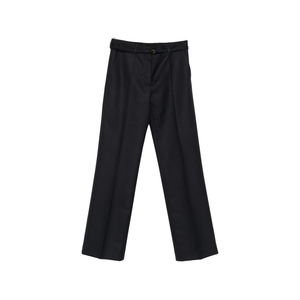 Dries Van Noten Pinstripe Wide-leg Trousers