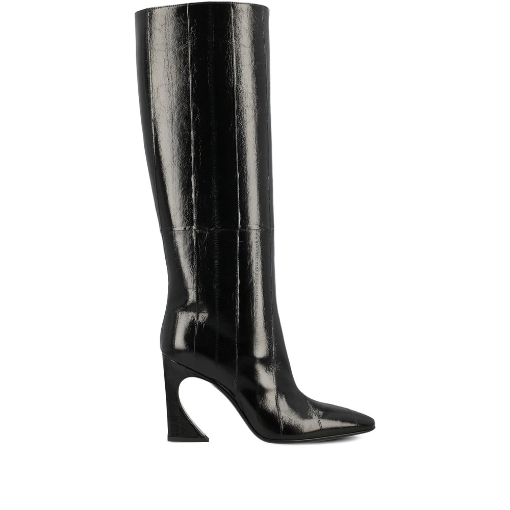 Fendi 95mm Arco Panelled Knee-high Boots