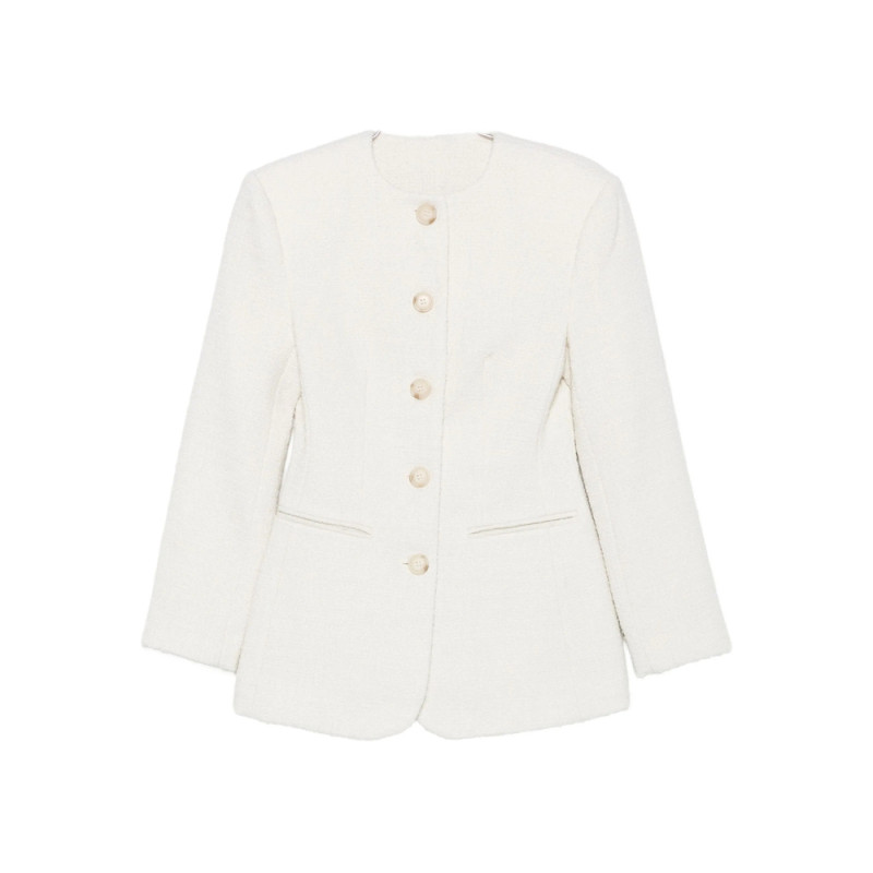 Malina Buttoned Tweed Jacket