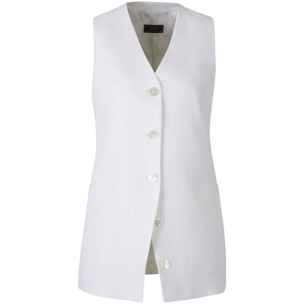 Peserico V-neck Buttoned Vest