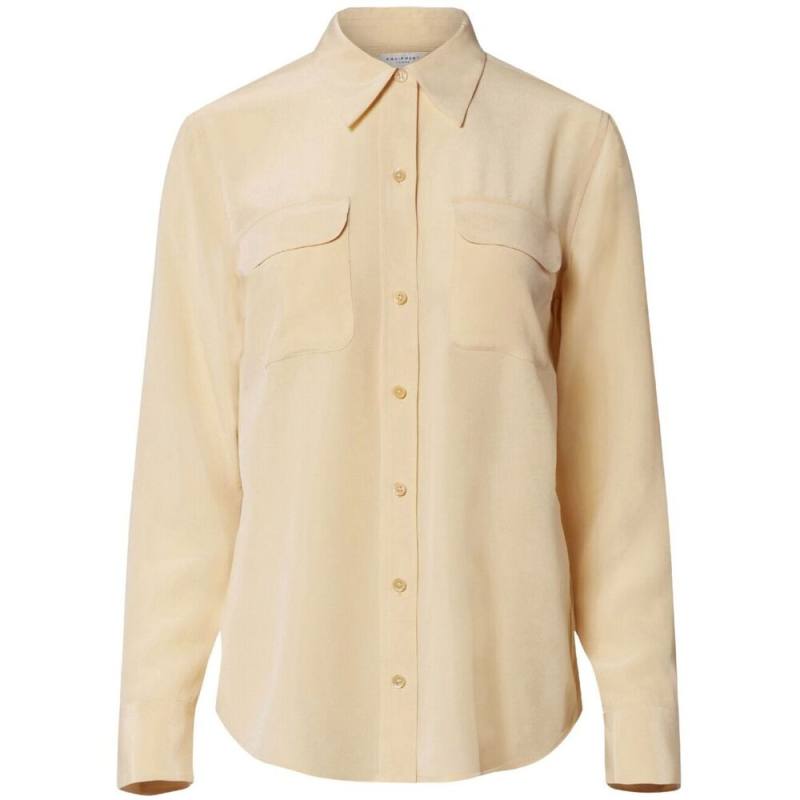 Equipment Silk Long-sleeve Shirt