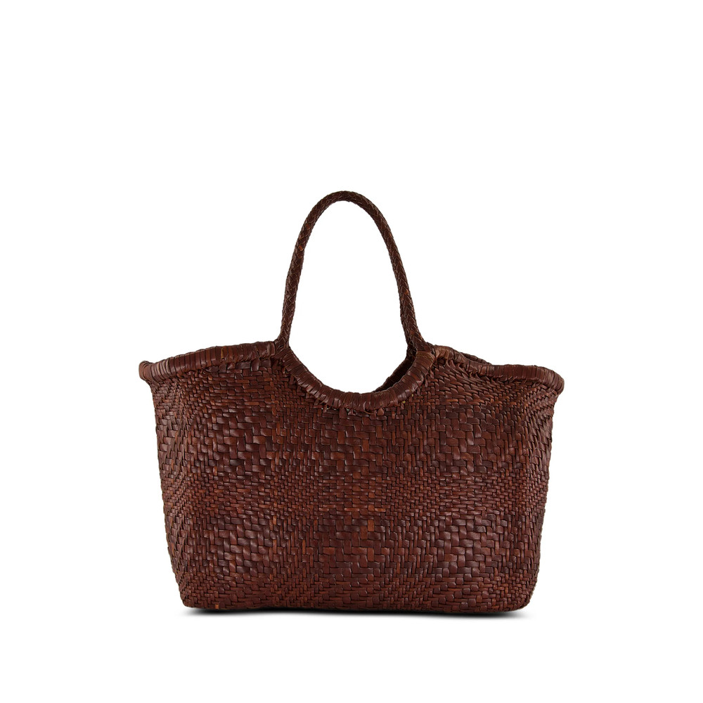 Dragon Diffusion Nantucket Woven Leather Tote Bag