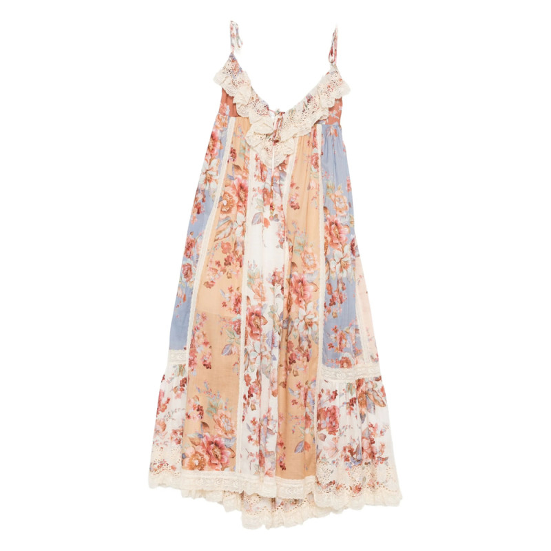 Zimmermann Floral Lace Midi Dress