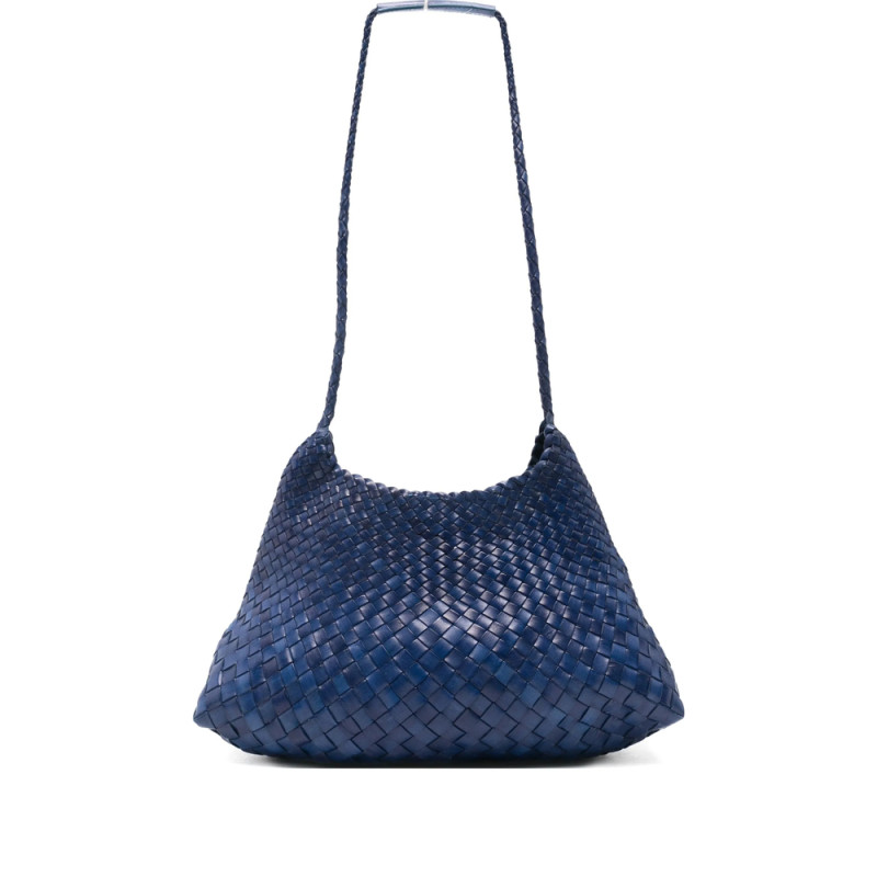 Dragon Diffusion Santa Rosa Woven Leather Shoulder Bag
