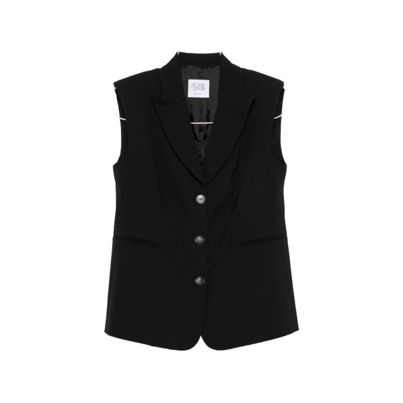Le Sully Studio Sleeveless Single-breasted Gilet
