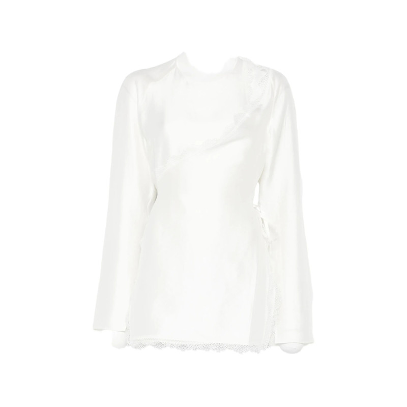 Viktoria Chan Eos Lace-detail Top