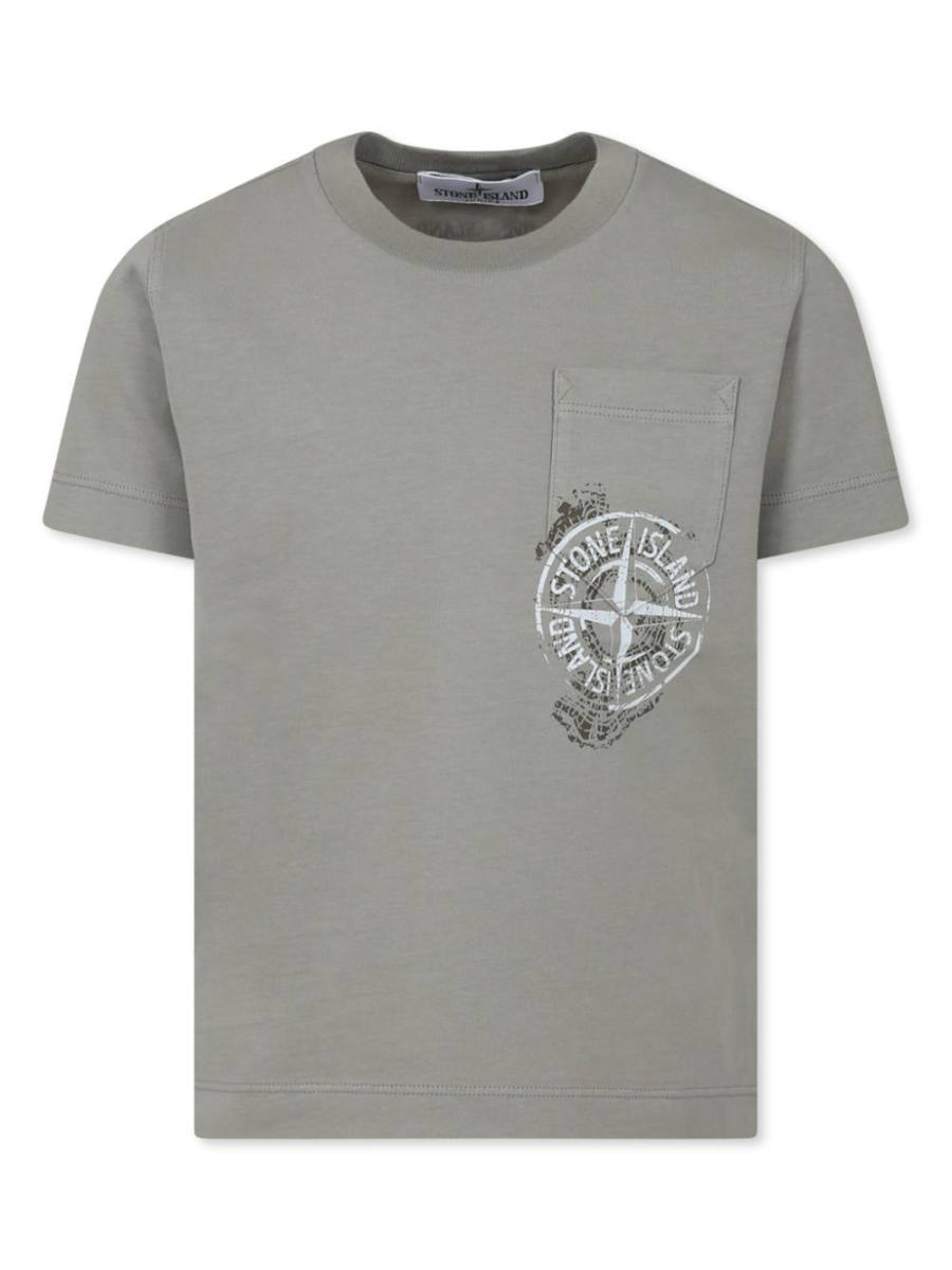 Compass-print T-shirt