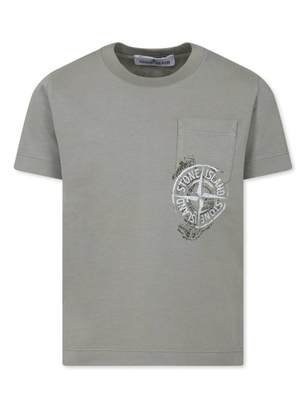 Compass-print T-shirt