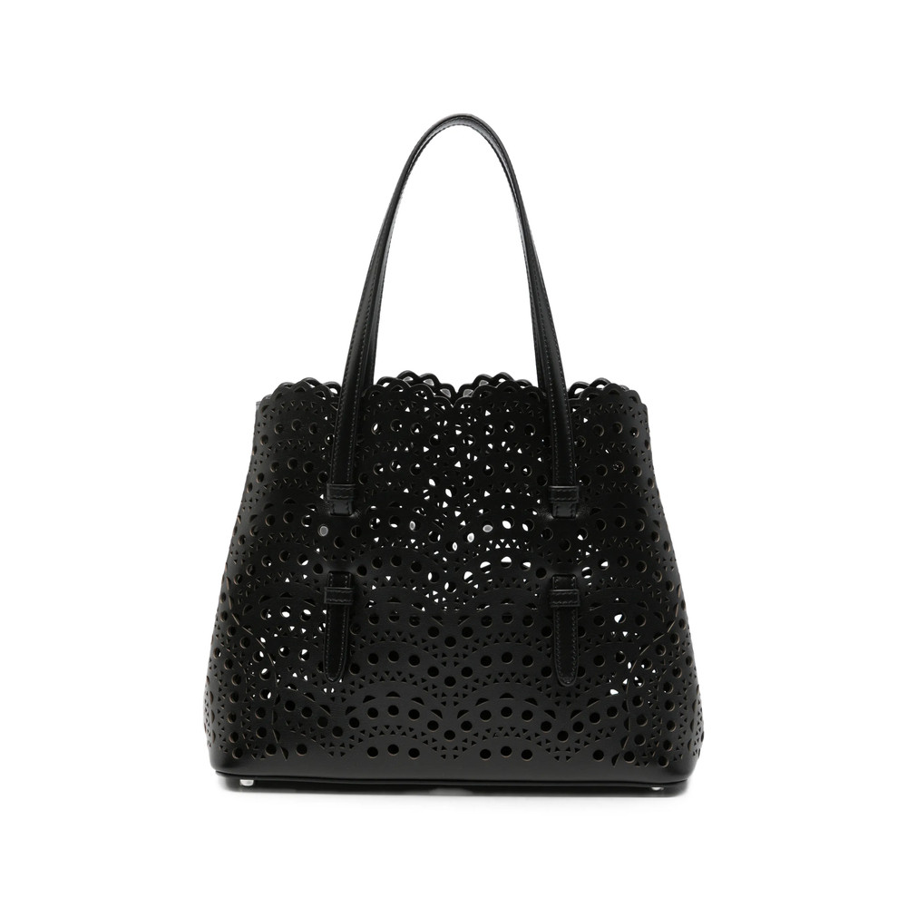 Alaïa Mina 25 Bag In Vienne Wave Calfskin