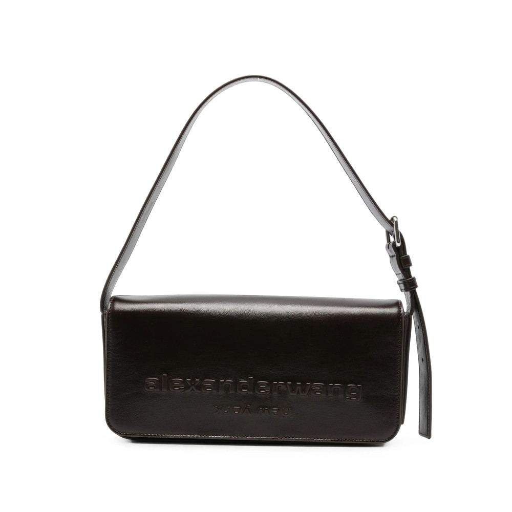Alexander Wang Punch Flap Leather Shoulder Bag