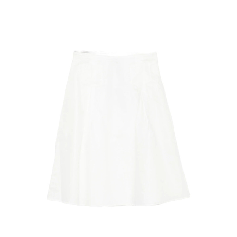 Paloma Wool Pleated Patch-pocket Midi Skirt