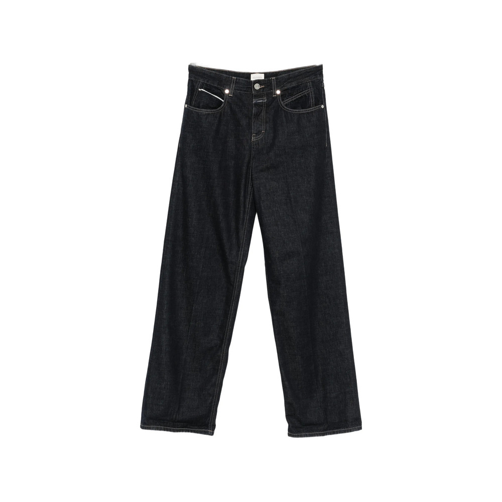 Closed Nikka Logo-patch Wide-leg Jeans