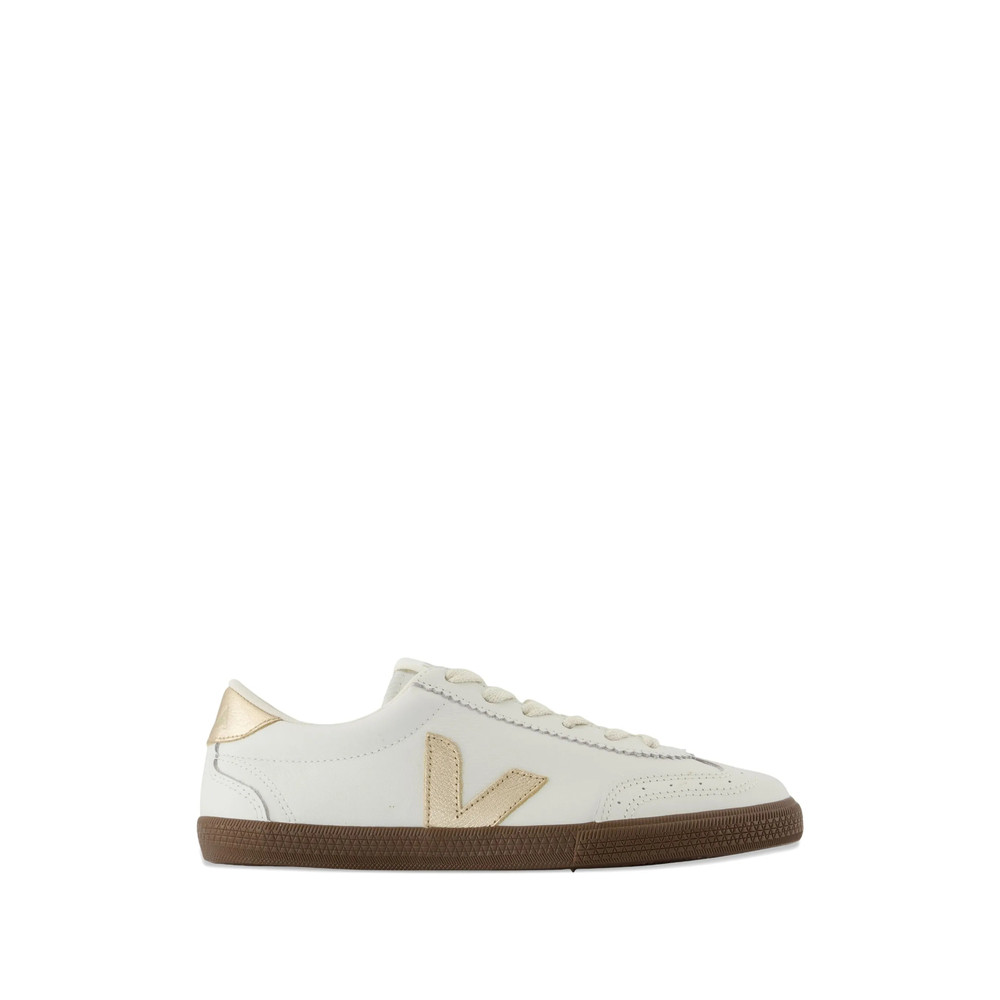 Veja Smooth Leather Volley Sneakers