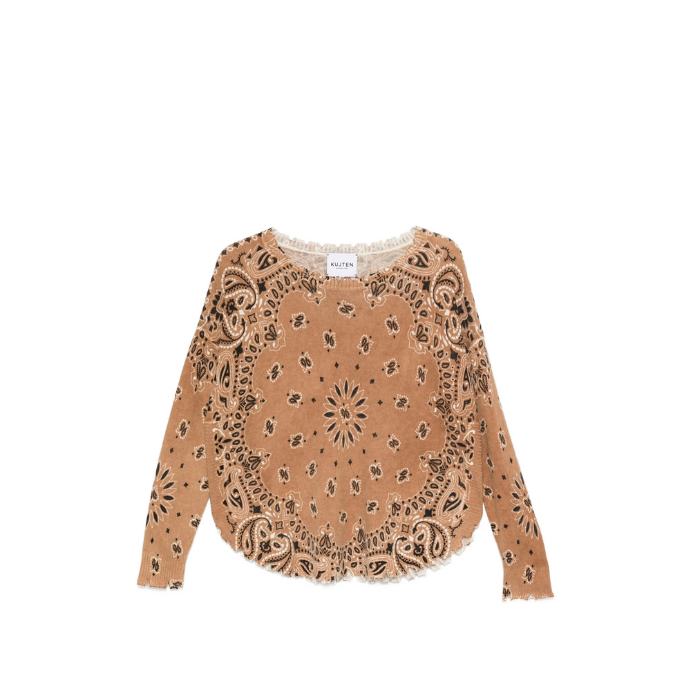 Kujten Mela Banda Bico Distressed-effect Sweater