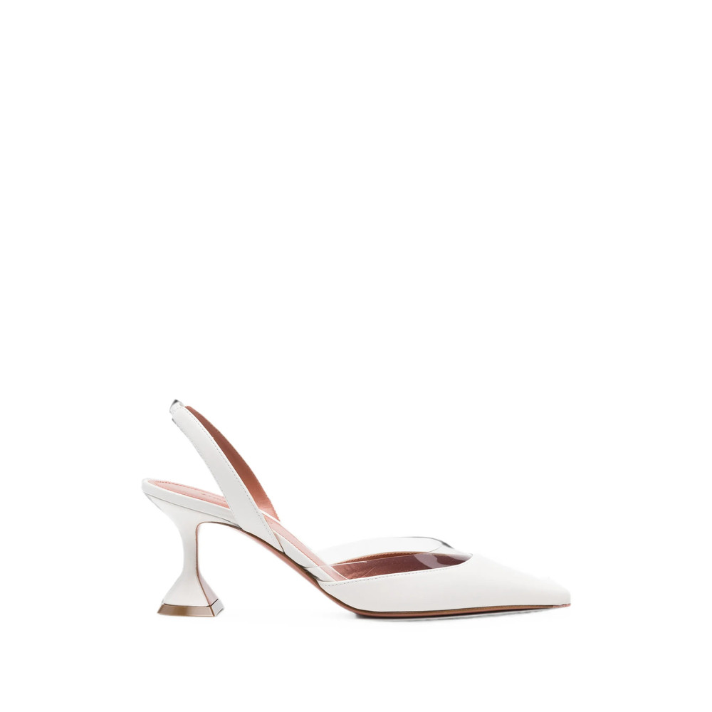 Amina Muaddi Lara Slingback Pumps