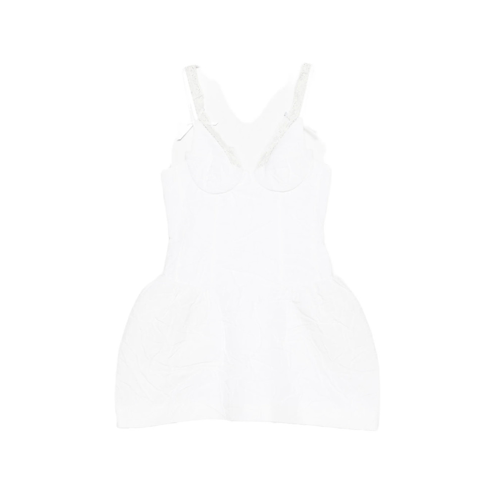 Shushu/tong Lace Bow Mini Dress