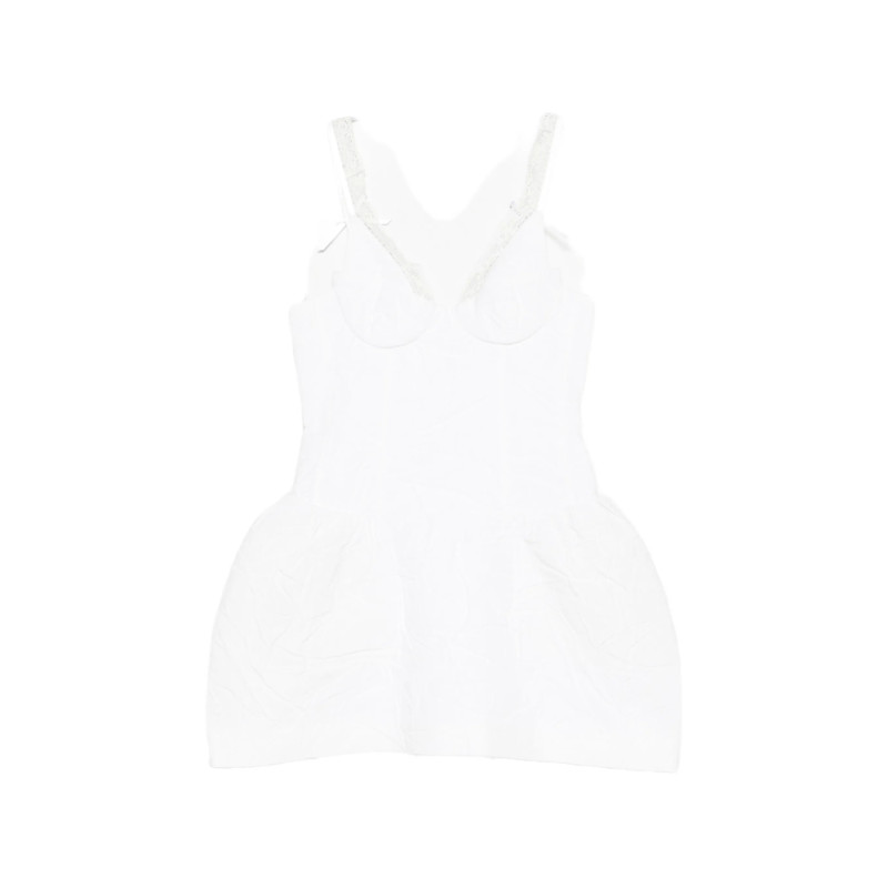 Shushu/tong Lace Bow Mini Dress