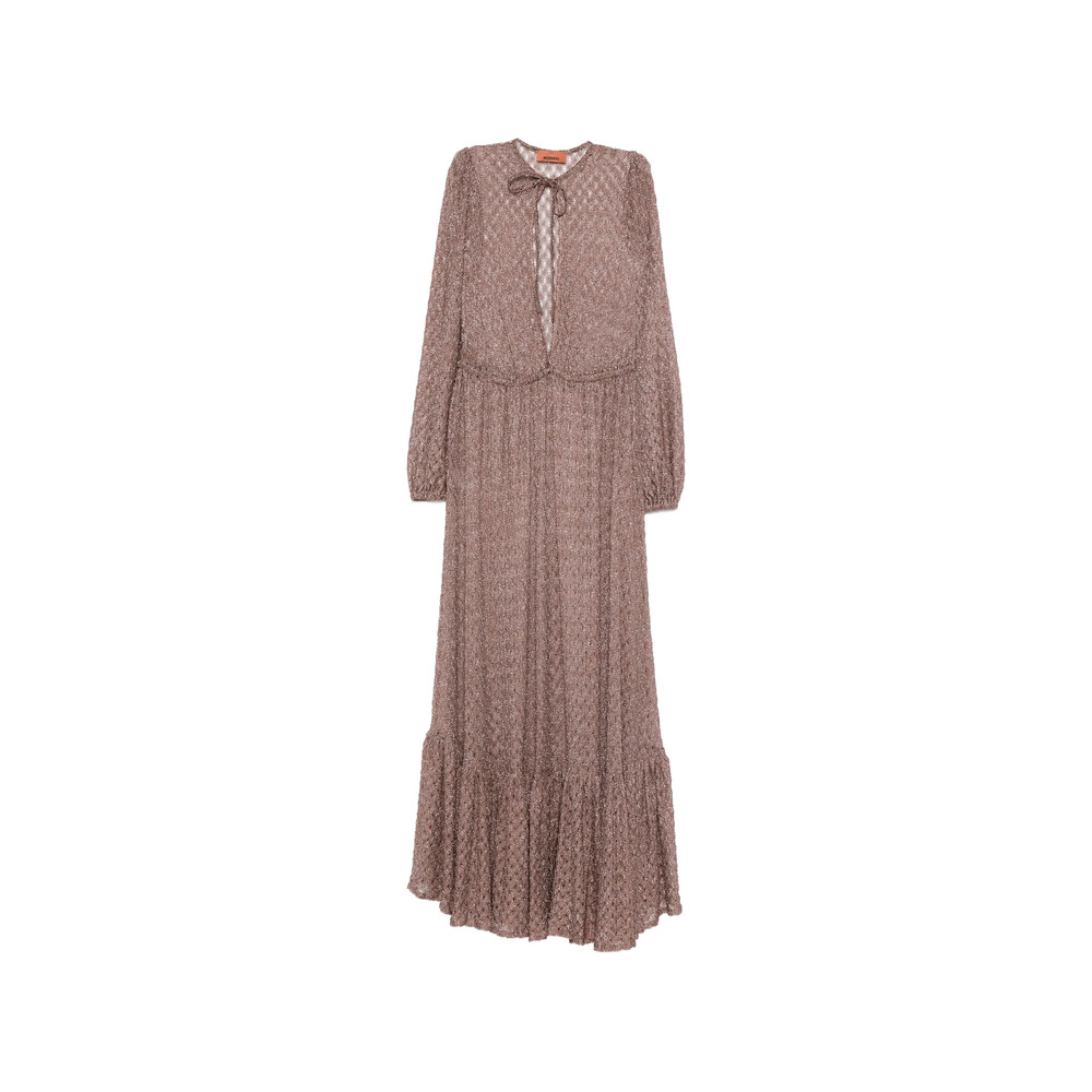 Missoni Ruffled-hem Maxi Dress
