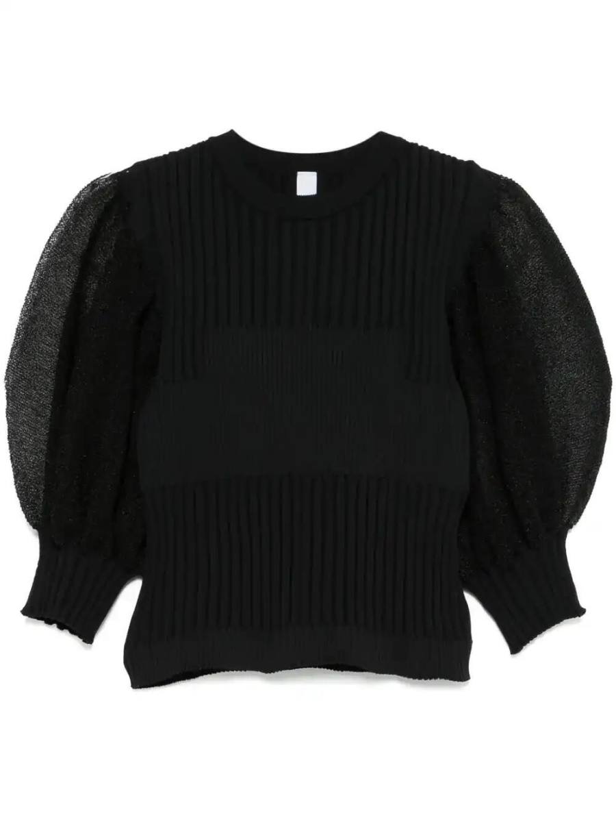 Fluted Lucent top