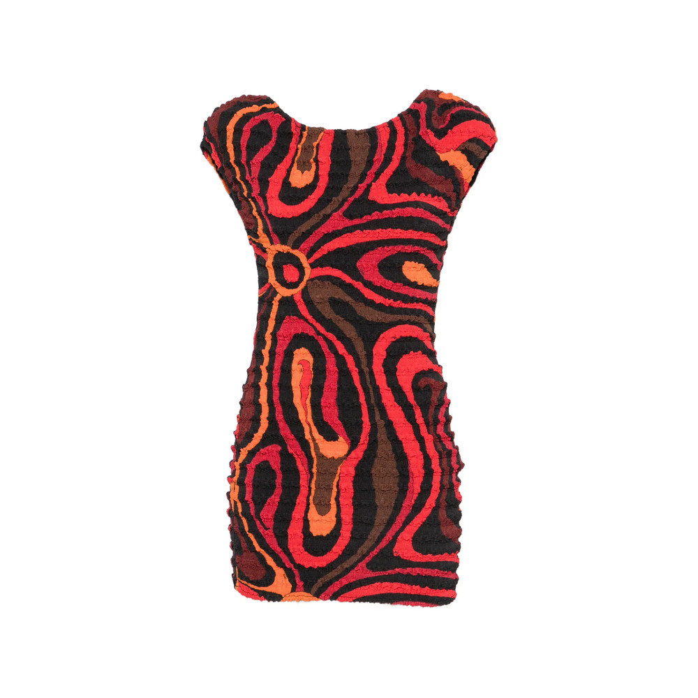 Pucci Crinkled Mini Dress