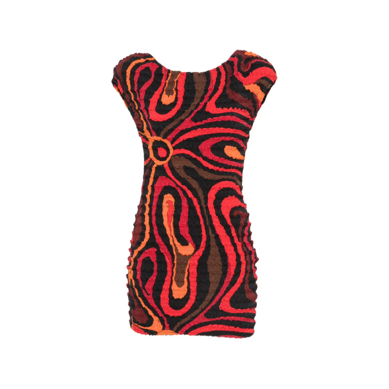 Pucci Crinkled Mini Dress