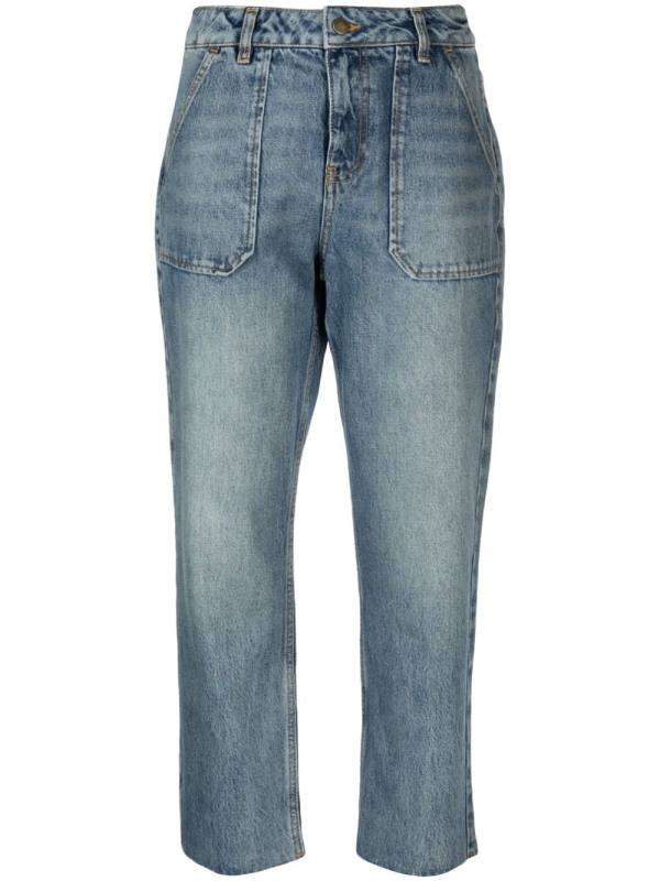 Elly straight-leg trousers