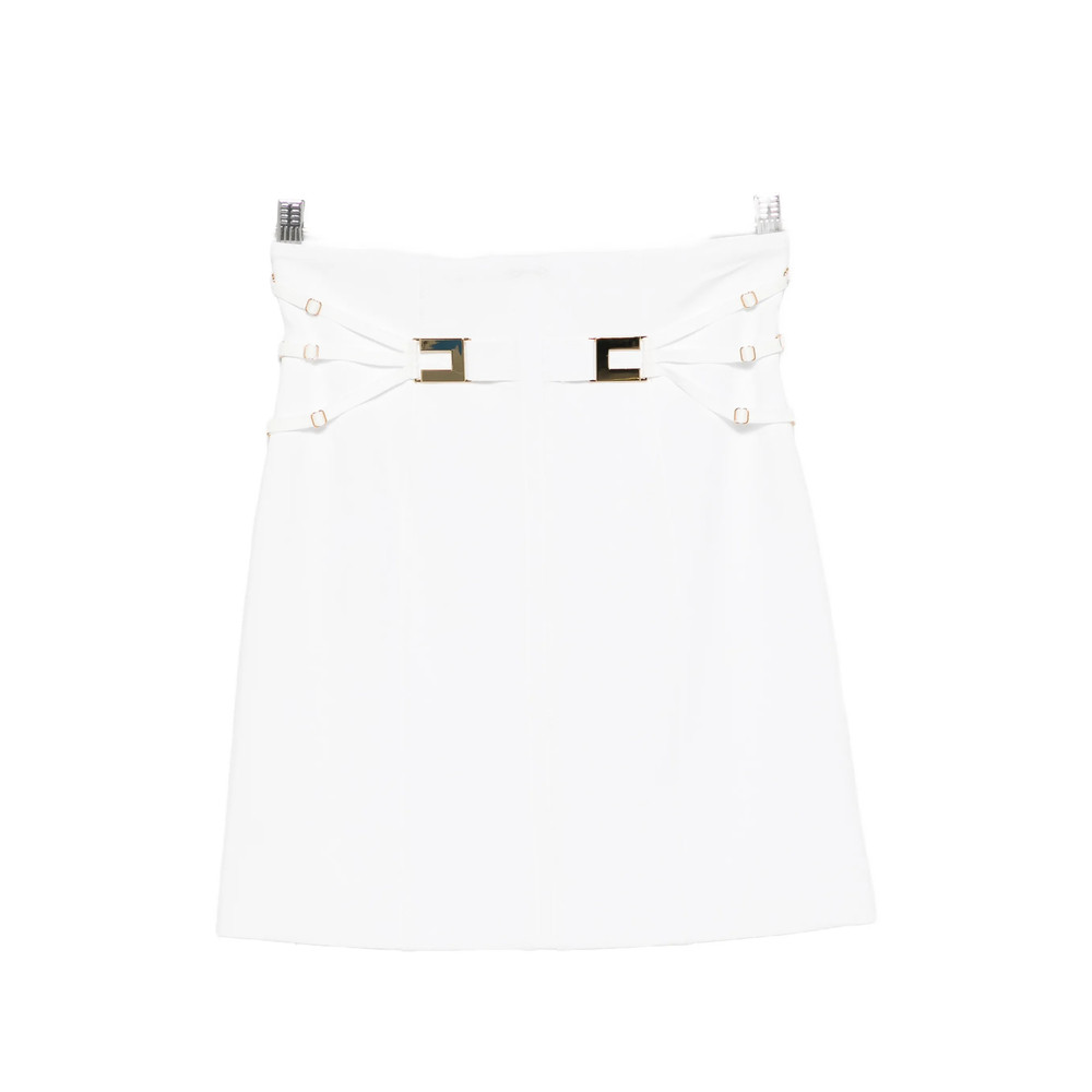 Elisabetta Franchi Logo-detail Mini Skirt