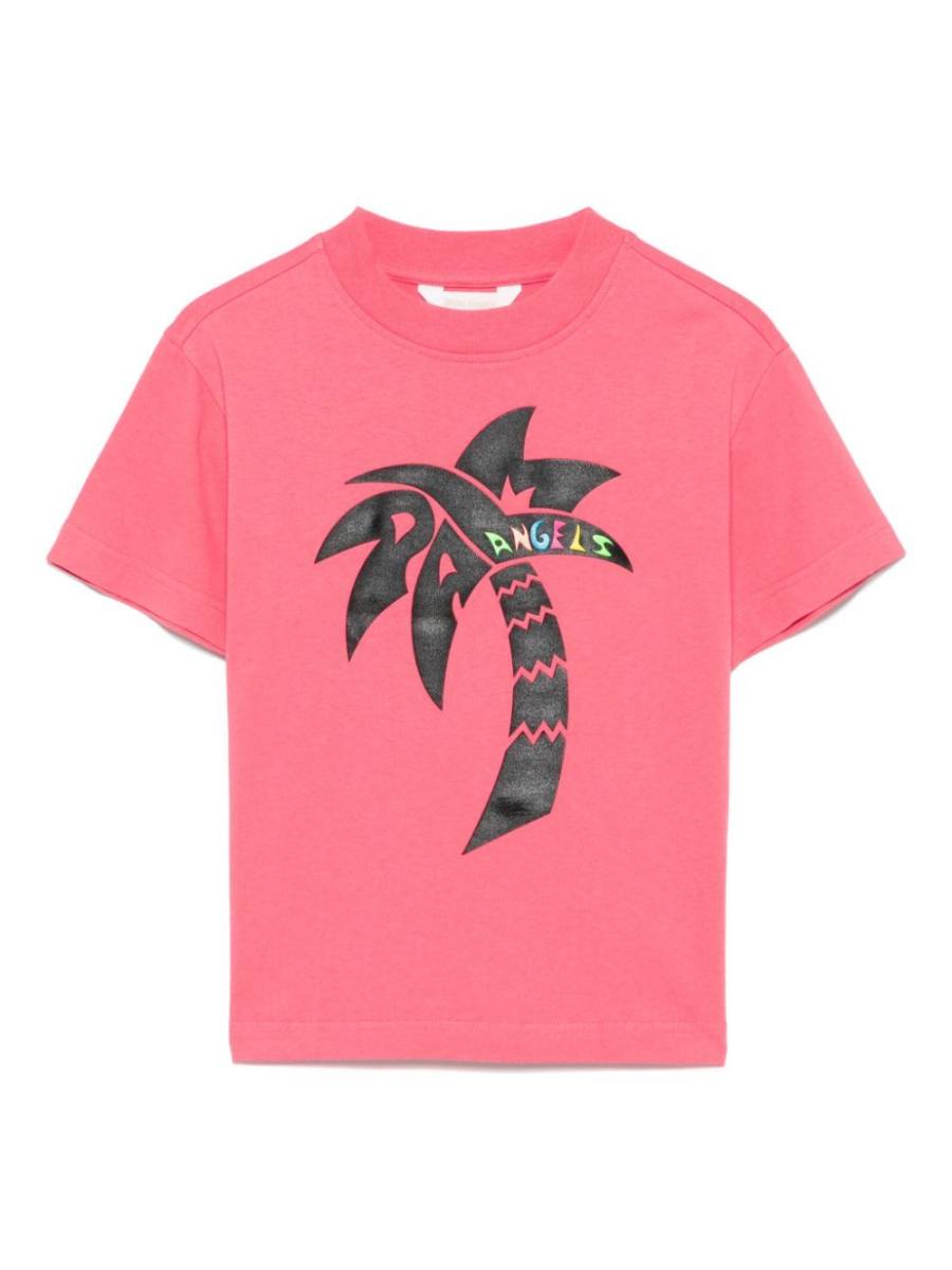 Surf Palm-print T-shirt