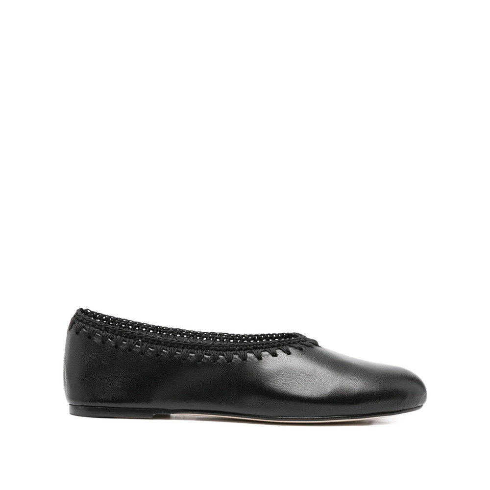About Arianne Dara Crochet-detail Ballet Flats