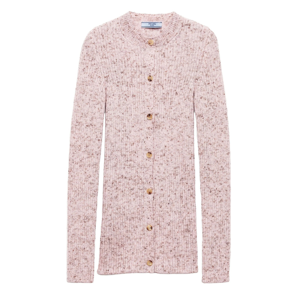 Prada Rib-knit Cardigan