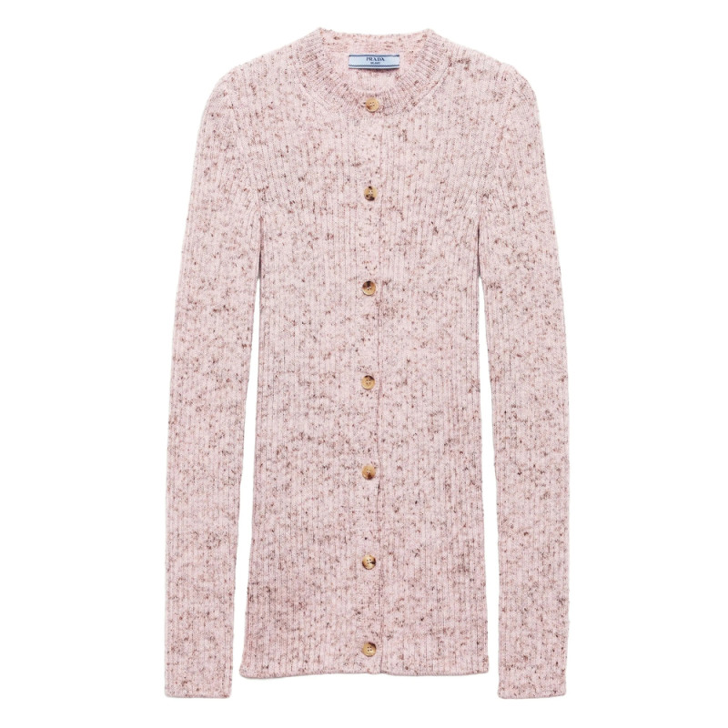 Prada Rib-knit Cardigan