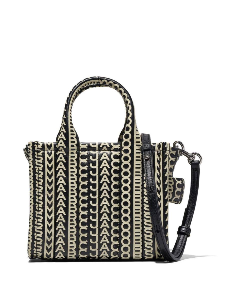 The Monogram Leather Crossbody Tote bag