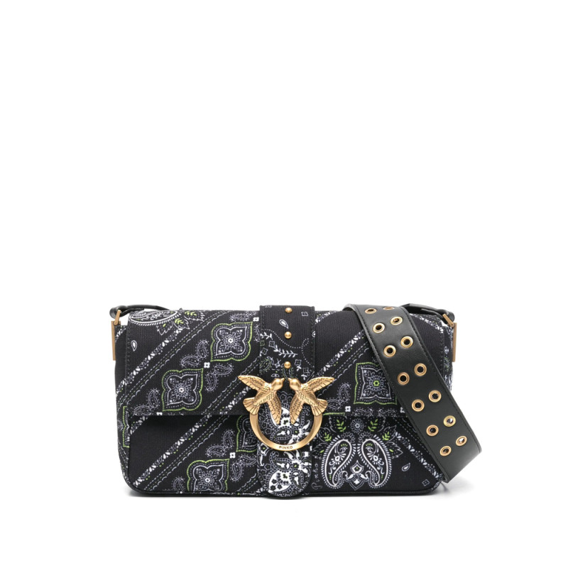 Pinko Paisley-print Cross Body Bag