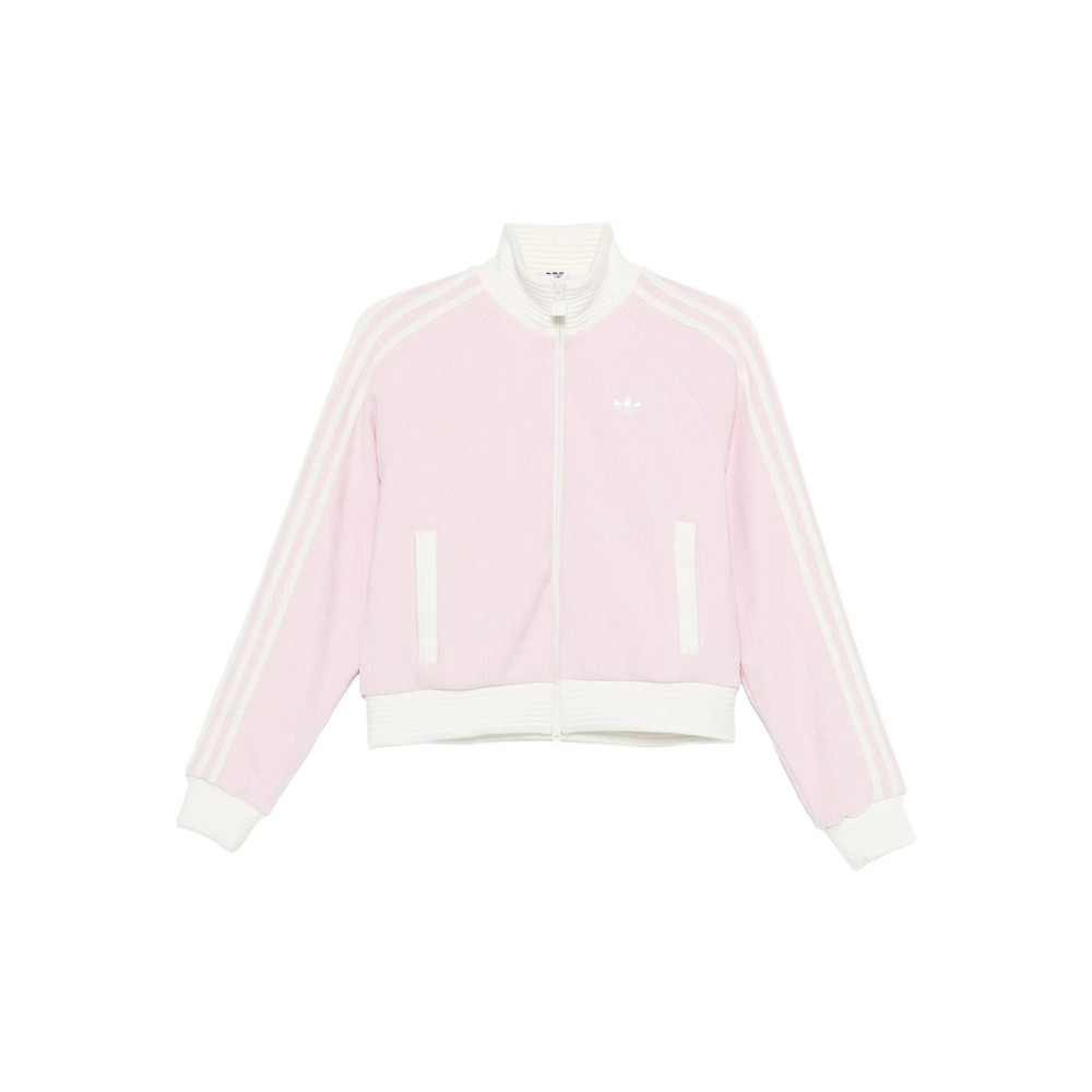 Adidas Velour Zipped Sweatshirt