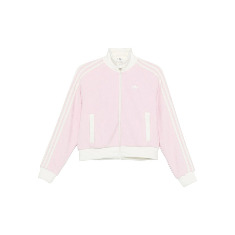 Adidas Velour Zipped Sweatshirt