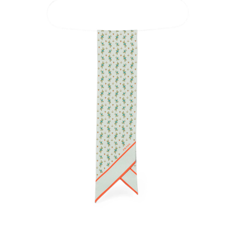 Prada Floral-print Scarf