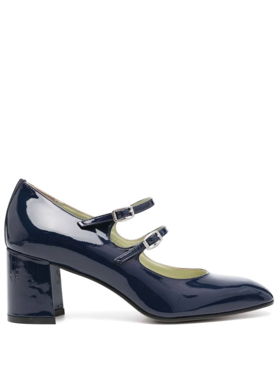 65mm Alice leather pumps